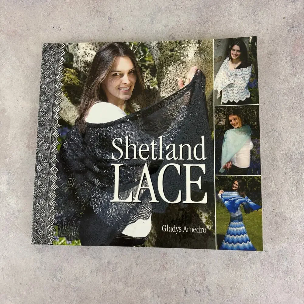 Shetland Lace Paperback Book Gladys Amedro Published by The Shetland Times UK